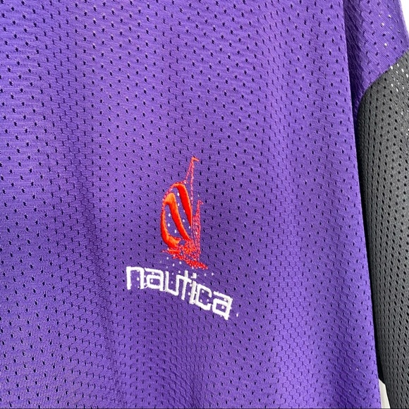 VINTAGE NAUTICA COMPETITION SIZE XL COMPETITION MESH SHIRT - Picture 2 of 7